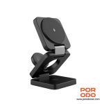 شارژر بی‌سیم سه‌کاره مگ‌سیف پرودو